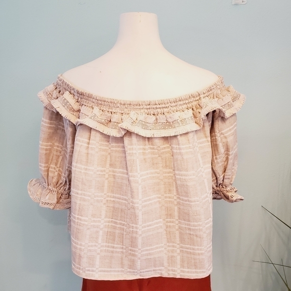 STEVIE MAY WILLOW OFF SHOULDER TOP SIZE XS - Picture 8 of 11